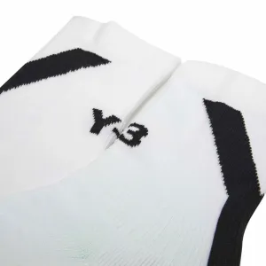 Y-3 Mens Hi Socks White S