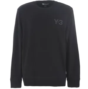 Y-3 Men's Classic Chest Logo Sweatshirt Black M #1085428