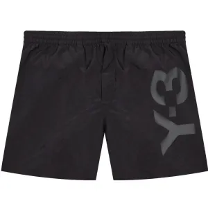 Y-3 Mens Logo Swim Shorts Black M