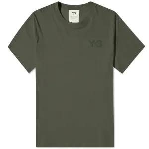 Y-3 Mens Classic T-shirt Green L