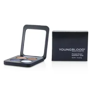 YoungbloodPressed Mineral Eyeshadow Quad - Glamour Eyes 4g/0.14oz