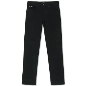 Z Zegna Men's Stretch Cotton Denim Jeans Black 34 30