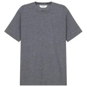 Z Zegna Men's Plain T-shirt Grey - GREY M