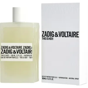 Zadig & Voltaire - This Is Her : Eau De Parfum Spray 3.4 Oz / 100 ml