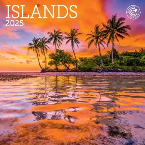 Islands 2025 Mini Wall Calendar