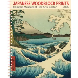 Japanese Woodblocks 2025 Monthly Planner