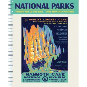 National Parks 2025 Monthly Spiral Planner