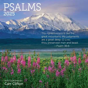 Psalms 2025 Mini Wall Calendar #1290744