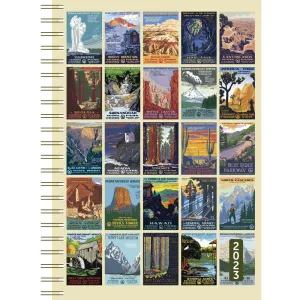 National Parks WPA 2023 17 Month Flexi Planner