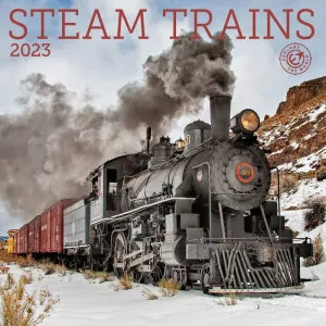 Steam Trains 2023 Wall Calendar