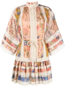ZIMMERMANN - Lace Trimmed Mini Dress #1222043