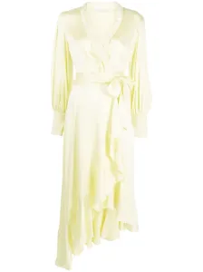 ZIMMERMANN - Silk Wrap Midi Dress #1230507